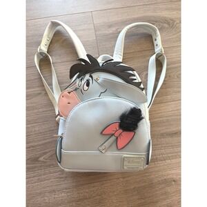 Loungefly Disney Eeyore Mini Backpack Blue Winnie the Pooh Cosplay Kawaii